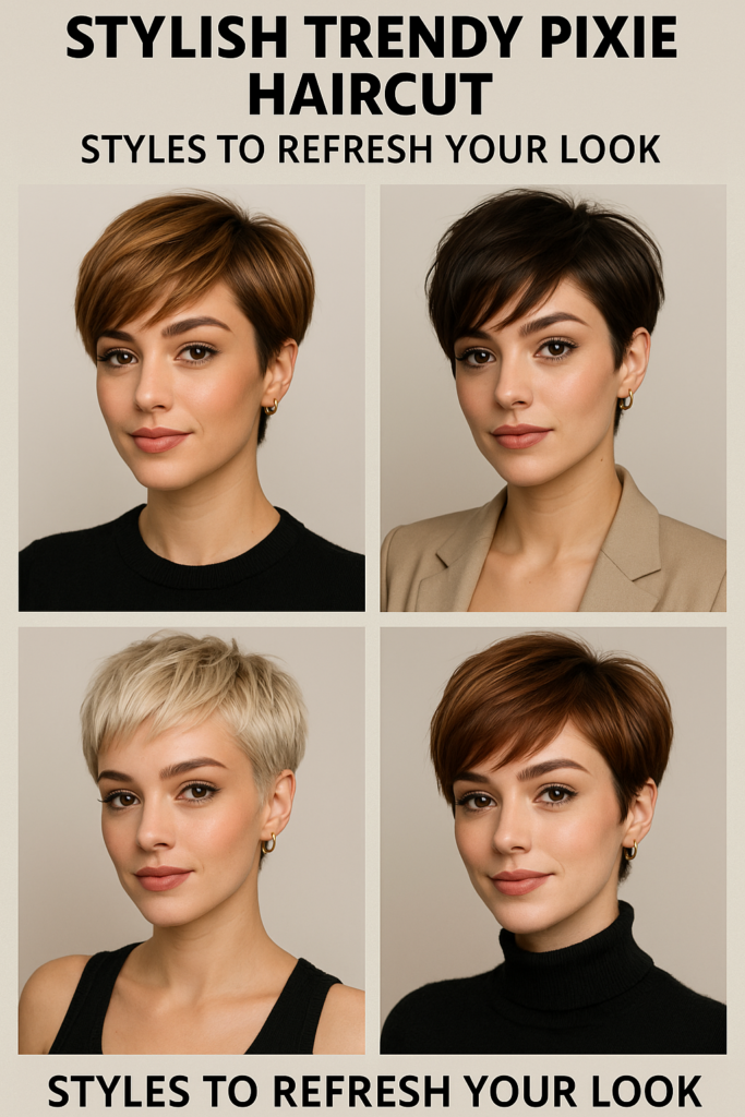 Stylish Trendy Pixie Haircut Styles