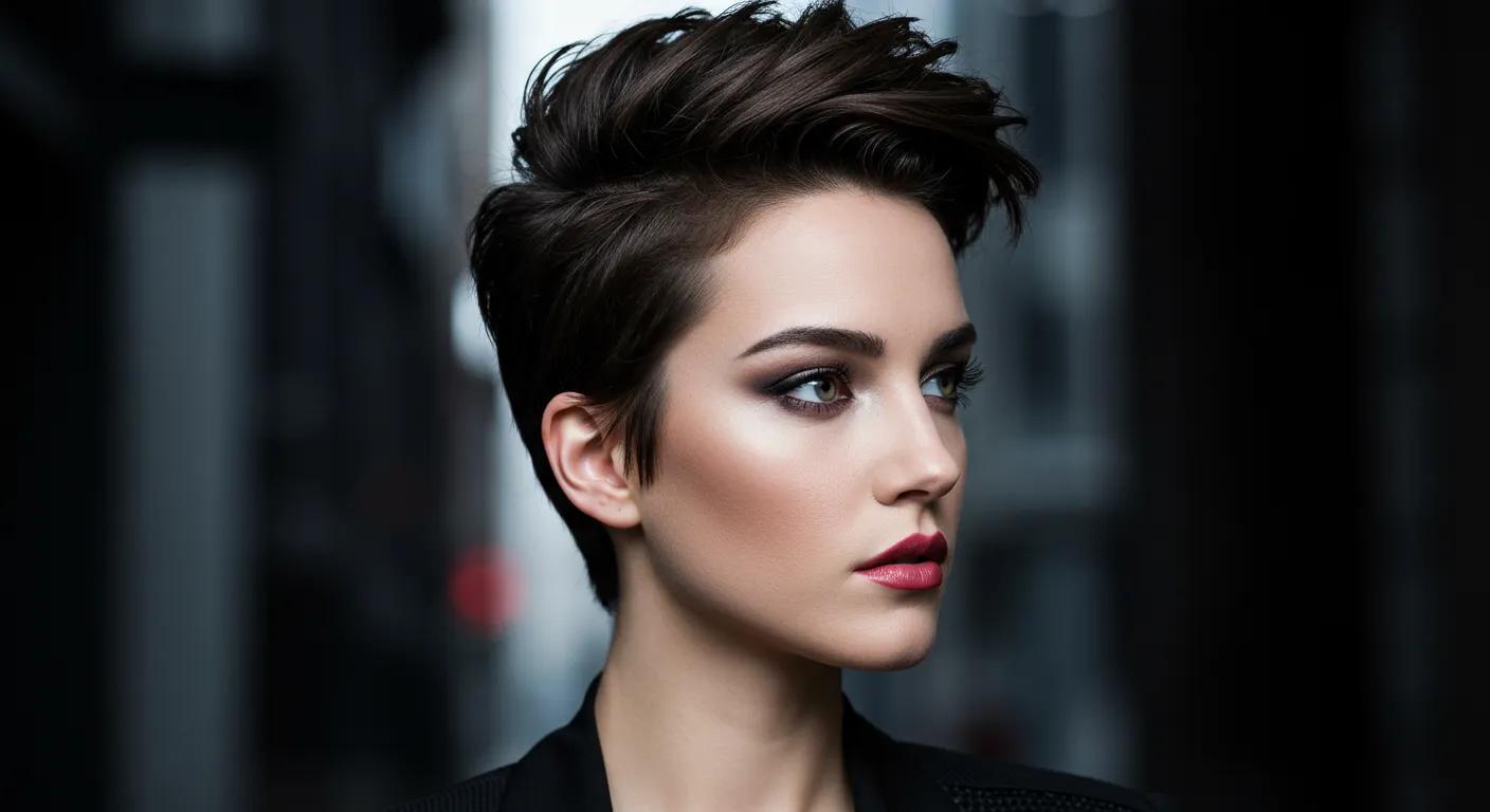 Stand Out With Asymmetrical Pixie Haircuts This Season