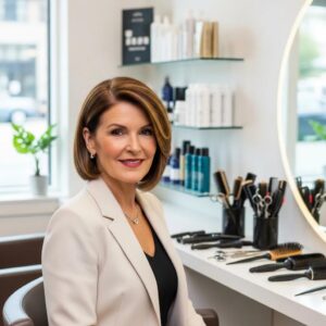 Timeless Elegance: Classic Bob for Older Ladies