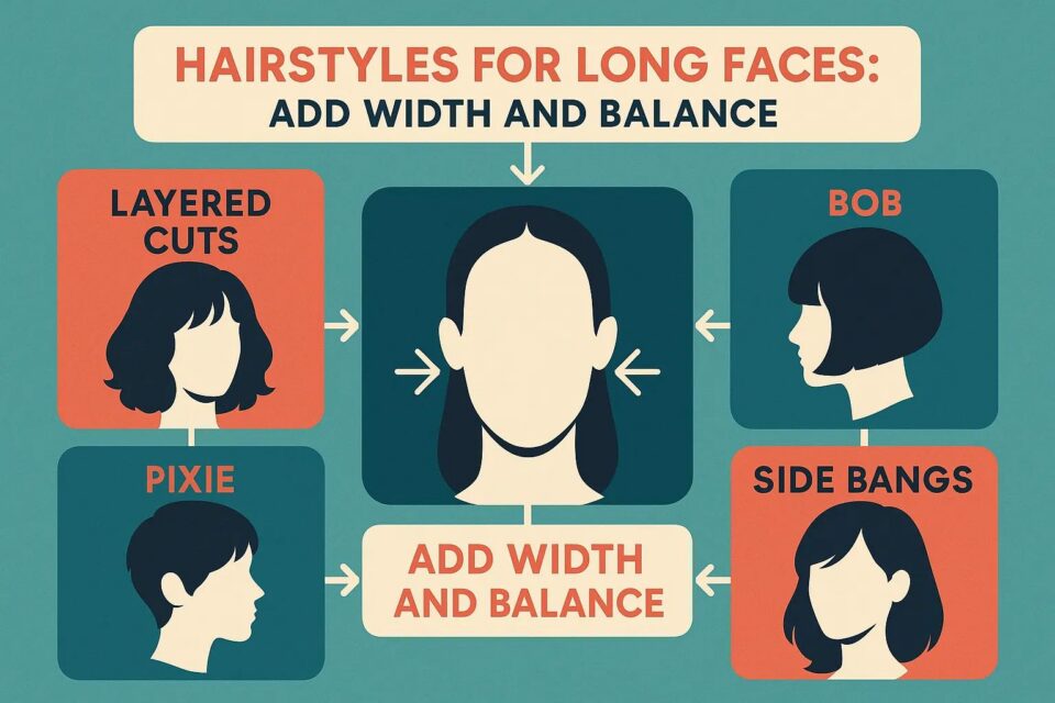 Hairstyles for Long Face